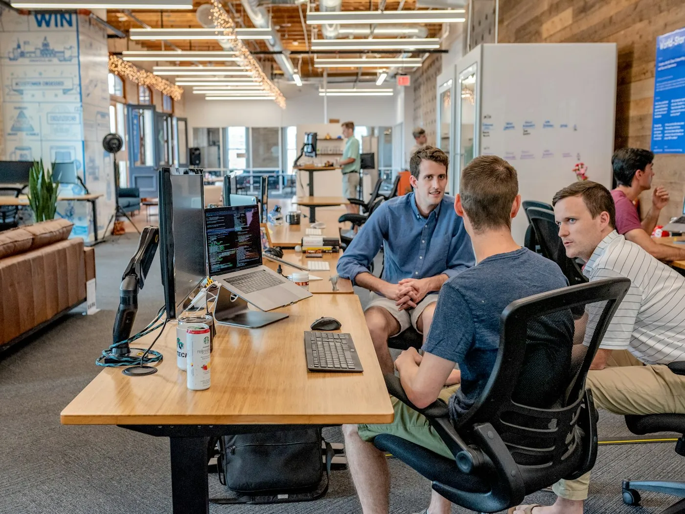 Agile consultants leading a strategy session